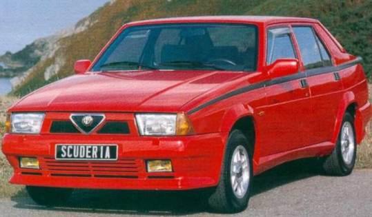 Fotky: Alfa Romeo 75 1.6 IE (foto, obrazky)