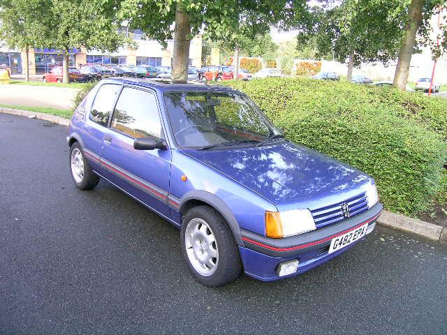 Fotky: Peugeot 205 1.1 GR (foto, obrazky)