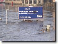 Vstin billboard pi povodni