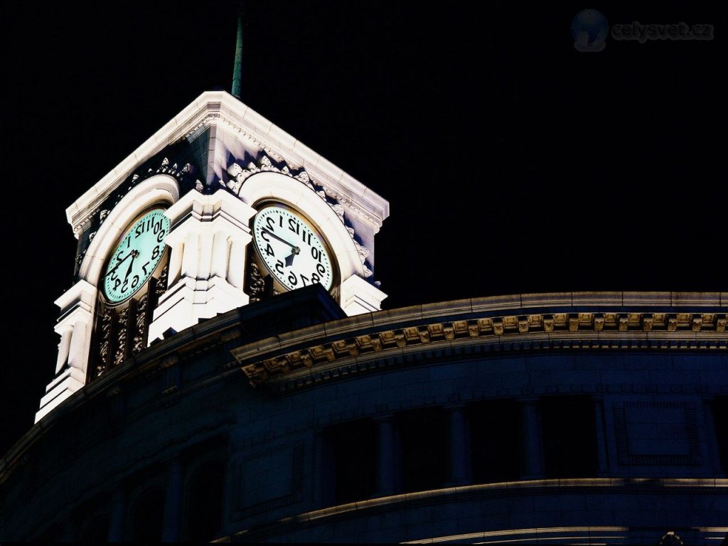 Foto: Roof Clock, Wako Department Store, Tokyo, Japan