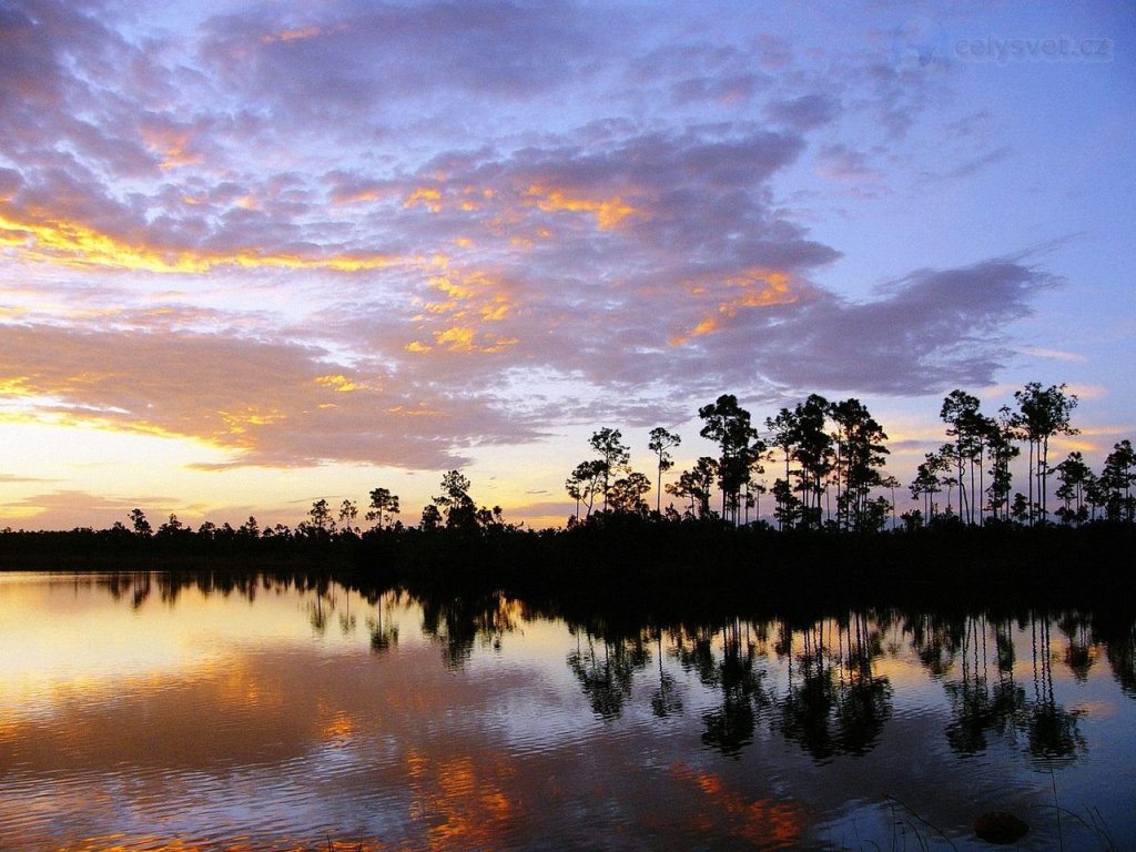 Foto: Everglades National Park At Sunset, Florida