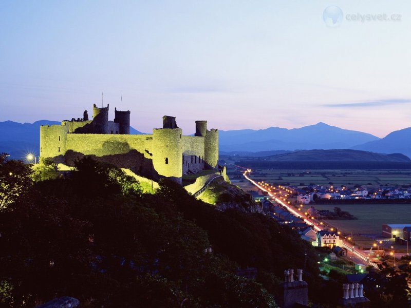 Foto: Harlech Castle, Gwynedd, Wales