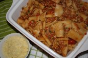 Recept online Italská specialita z vepřového masa a těstovin