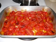 Recept online Zapečená rajčata s bylinkovým máslem